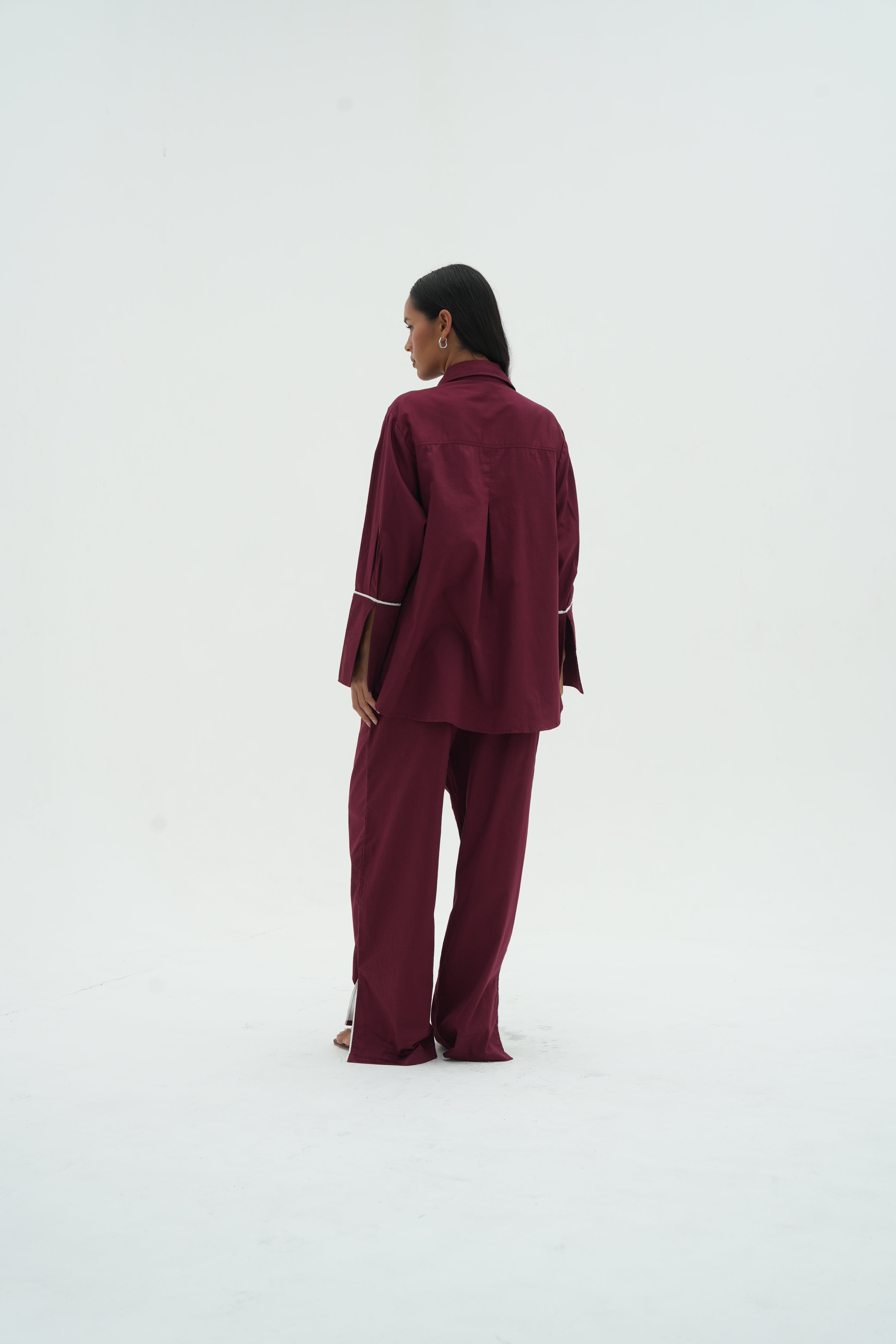 Dre Long Sleeve | Bordeaux