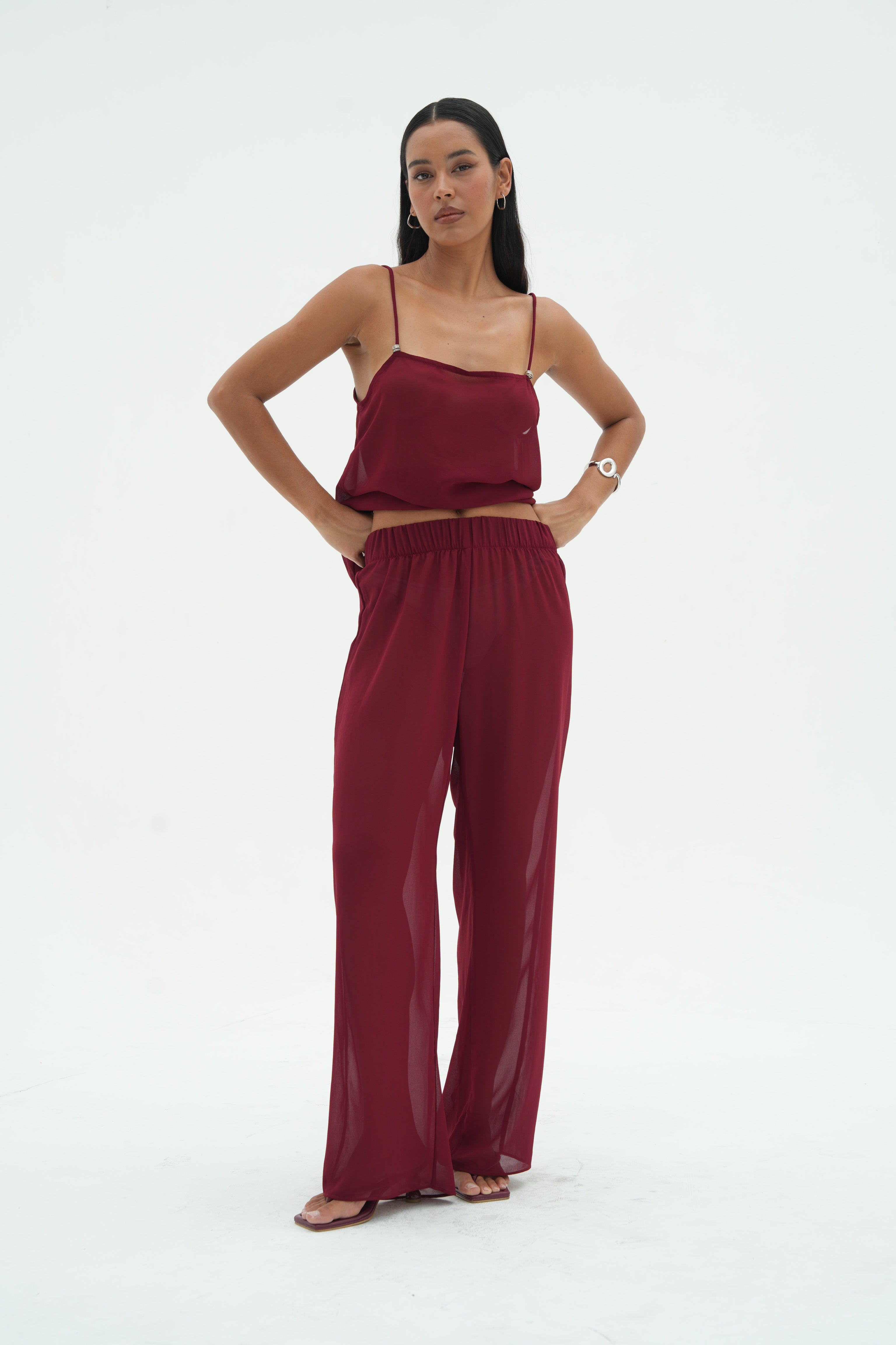 Arabella Pant | Bordeaux
