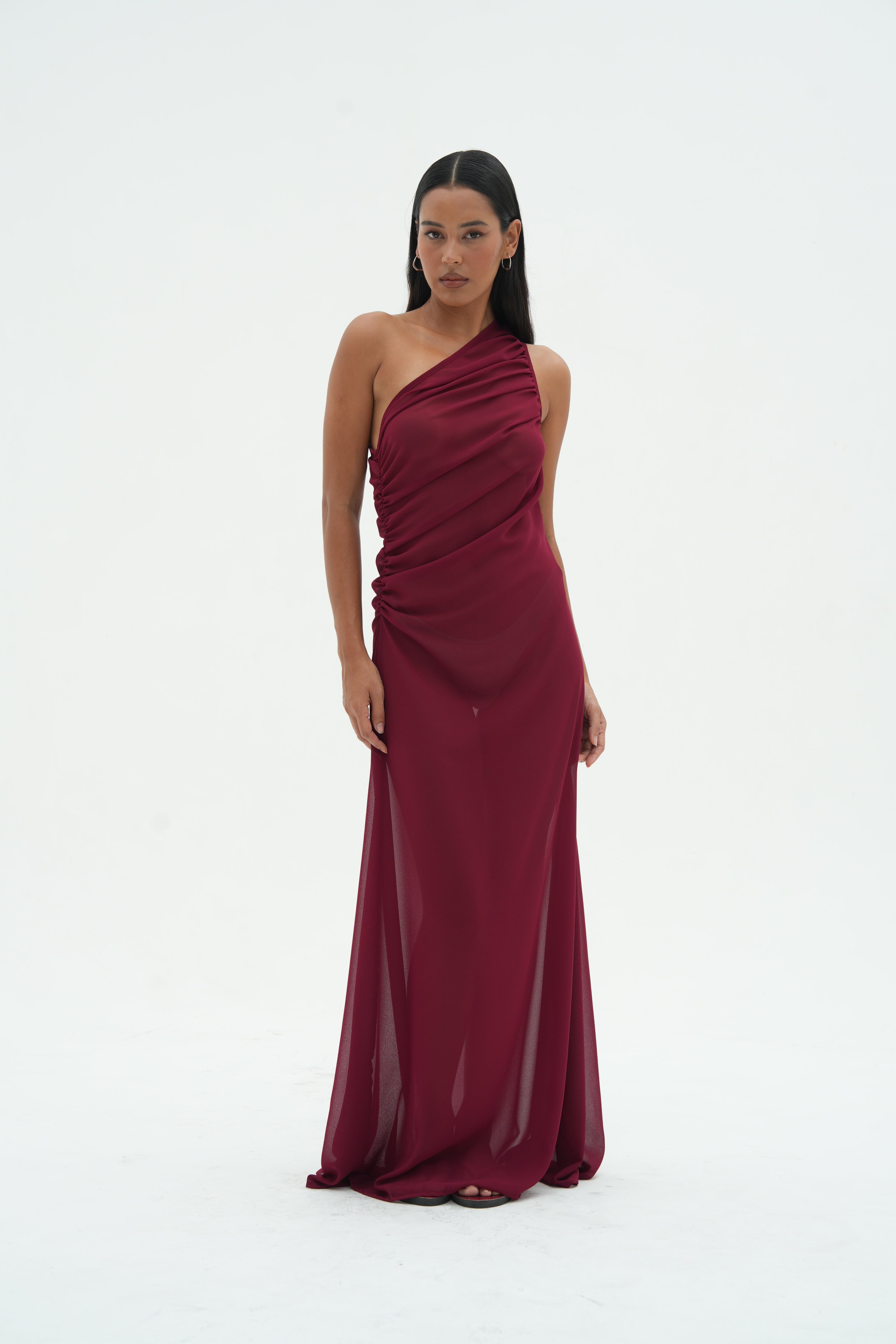 Ellyse Maxi Dress | Bordeaux